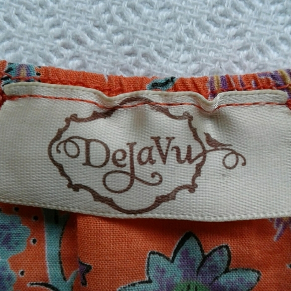 Deja Vu Tank Top Floral Lace Cotton - Picture 6 of 6